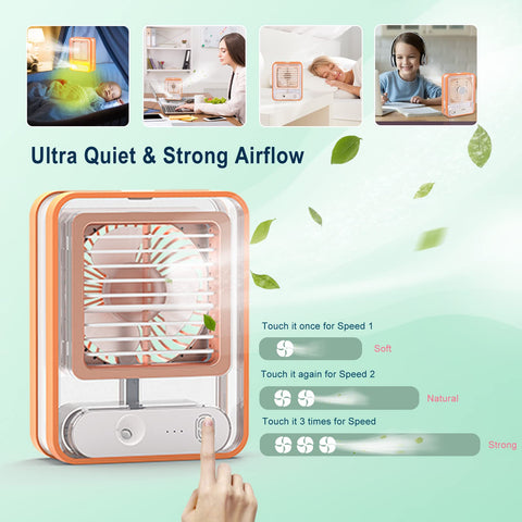 Mini Portable Summer Fan Stand Fan Desktop Fan For Room Office